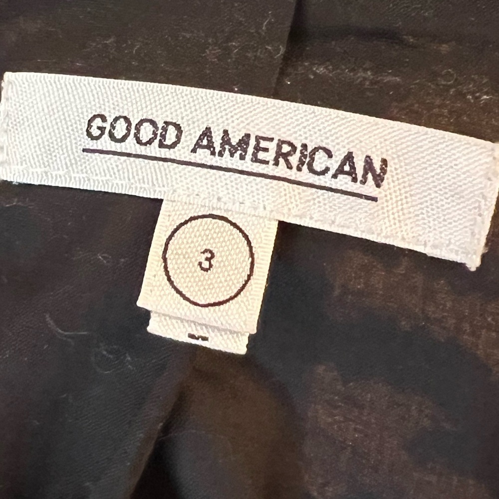 GOOD AMERICAN | Animal Print Oversized Jacket - Picture 6 of 9